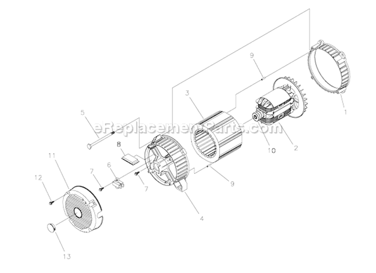 Page A Diagram and Parts List for 030375-0  Briggs and Stratton Generator